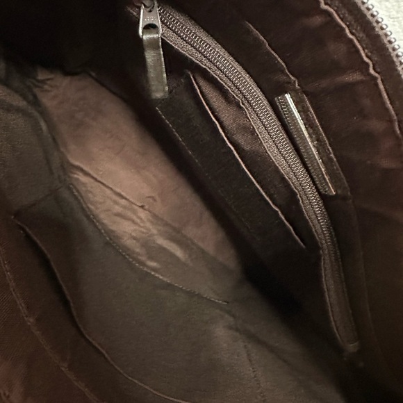 EUC Vintage Burberry leather & suede handbag - Picture 6 of 8